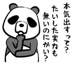 Sadistic panda sticker #5091106