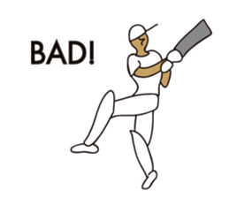 CRICKET STICKER sticker #5091145