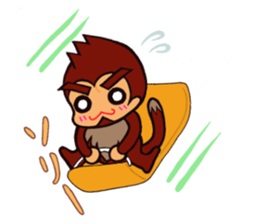 momu momu MON-chan 2nd sticker #5091884