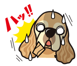iinu - American Cocker Spaniel sticker #5092422