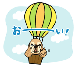 iinu - American Cocker Spaniel sticker #5092430