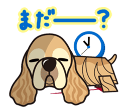 iinu - American Cocker Spaniel sticker #5092431
