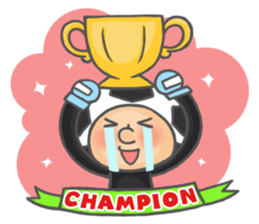 Soccer bou 2nd sticker #5092478