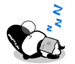 Rockabilly Panda sticker #5093119