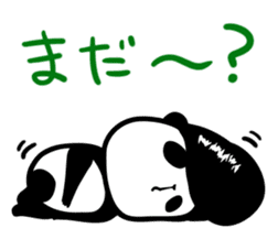 Rockabilly Panda sticker #5093131