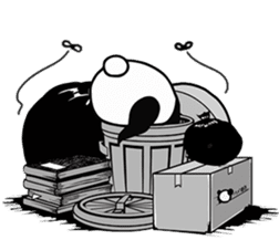 Rockabilly Panda sticker #5093137