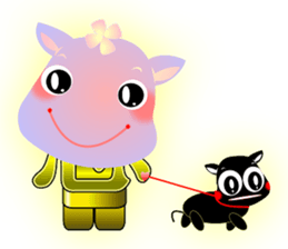 Cute of the Dog - No.6 sticker #5093730