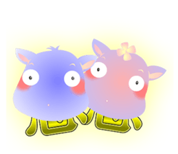 Cute of the Dog - No.6 sticker #5093750