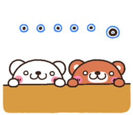 bear heart 19 sticker #5093826