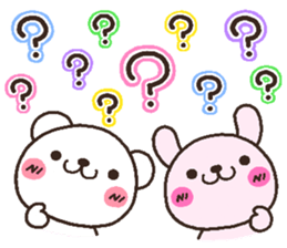 bear heart 19 sticker #5093830