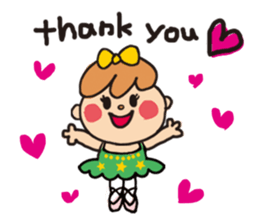 Furi Fura ballerina 2 ~Kira-chan ver.~ sticker #5093881