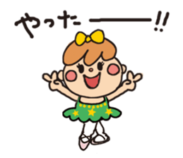 Furi Fura ballerina 2 ~Kira-chan ver.~ sticker #5093890