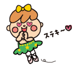 Furi Fura ballerina 2 ~Kira-chan ver.~ sticker #5093892