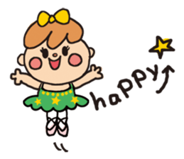 Furi Fura ballerina 2 ~Kira-chan ver.~ sticker #5093905