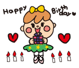 Furi Fura ballerina 2 ~Kira-chan ver.~ sticker #5093915