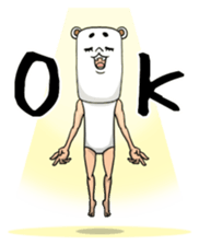 As bear, as a person sticker #5094480