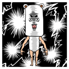 As bear, as a person sticker #5094491