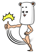 As bear, as a person sticker #5094512