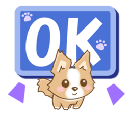 Bearish Chihuahua sticker #5094775
