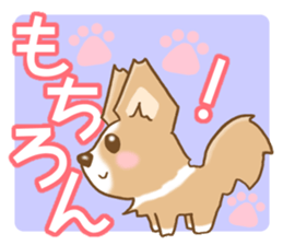 Bearish Chihuahua sticker #5094784