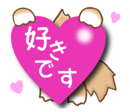 Bearish Chihuahua sticker #5094788