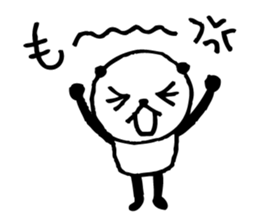 Every day of a panda- angry - sticker #5094838