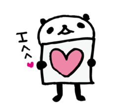 Every day of a panda- angry - sticker #5094846