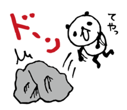 Every day of a panda- angry - sticker #5094849