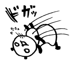 Every day of a panda- angry - sticker #5094877