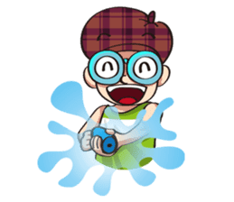 Inspector Junior Stickers-Summer Edition sticker #5095043