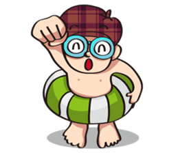 Inspector Junior Stickers-Summer Edition sticker #5095044