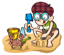 Inspector Junior Stickers-Summer Edition sticker #5095058