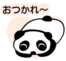 Everyday conversation of panda you sticker #5095458