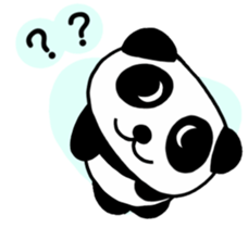 Everyday conversation of panda you sticker #5095467