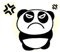 Everyday conversation of panda you sticker #5095476