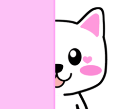 heartful cat stickers sticker #5095484