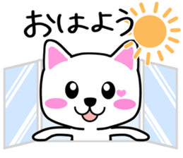 heartful cat stickers sticker #5095485