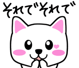 heartful cat stickers sticker #5095496