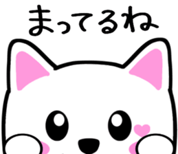 heartful cat stickers sticker #5095499