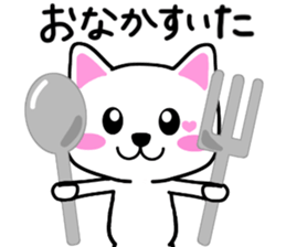 heartful cat stickers sticker #5095506