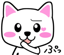 heartful cat stickers sticker #5095516