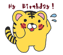 Oriental Zodiac Calendar [tiger] sticker #5095911