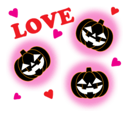 Happy Halloween!!  Pumpkin sticker #5096225