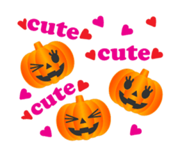 Happy Halloween!!  Pumpkin sticker #5096227