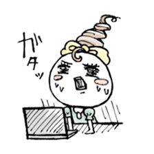 Daily life of Ms. Otako Zuccarinu. sticker #5096457