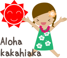 I LOVE HAWAII sticker #5096570