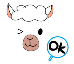 The alpaca sticker #5096602