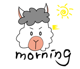 The alpaca sticker #5096613