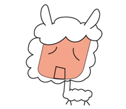 The alpaca sticker #5096617