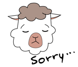 The alpaca sticker #5096625